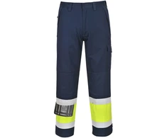 Gero matomumo kelnės Portwest MV26, Dydis: M, Pw spalvos: Geltona/Navy