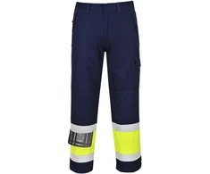 Gero matomumo kelnės Portwest MV26, Dydis: XXL, Pw spalvos: Geltona/Navy Tall