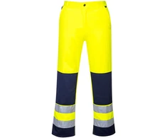 Gero matomumo kelnės Portwest TX71, Dydis: L, Pw spalvos: Geltona/Navy