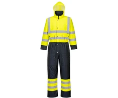 Gero matomumo kombinezonas su pamušalu Portwest S485, Dydis: 4XL, Pw spalvos: Geltona/Navy