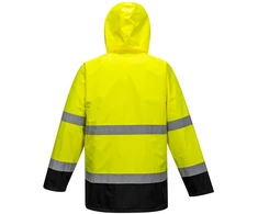 Gero matomumo kontrastinė PORTWEST S162 striukė 3-viename, Dydis: L, Pw spalvos: Geltona/Navy