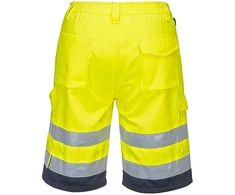Gero matomumo lengvo svorio PORTWEST L043 polimedvilniniai šortai, Dydis: M, Pw spalvos: Geltona/Navy