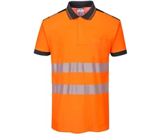Gero matomumo Polo marškinėliai Portwest T180, Dydis: XXL, Pw spalvos: Oranžinis/Navy