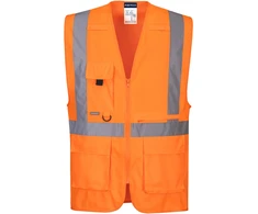 Gero matomumo PORTWEST C357 vadovo liemenė su kišene , Dydis: XXL, Pw spalvos: Oranžinis