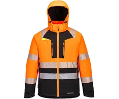 Gero matomumo PORTWEST DX430 2 klasės žieminė striukė, Dydis: 4XL, Pw spalvos: Geltona/Juodas