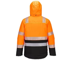 Gero matomumo PORTWEST DX430 2 klasės žieminė striukė, Dydis: 4XL, Pw spalvos: Geltona/Juodas