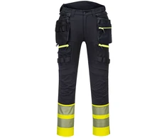 Gero matomumo PORTWEST DX445 kelnės su kišenėmis, Dydis: 30, Pw spalvos: Geltona/Juodas
