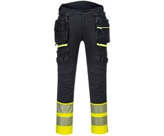 Gero matomumo PORTWEST DX445 kelnės su kišenėmis, Dydis: 38, Pw spalvos: Geltona/Juodas