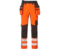 Gero matomumo PORTWEST DX454 darbo kelnės su nuimamomis kišenėmis, Dydis: 44, Pw spalvos: Geltona/Juodas