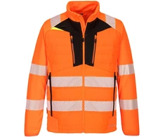 Gero matomumo PORTWEST DX473 hibridinė striukė, Dydis: XXL, Pw spalvos: Oranžinis/Juodas
