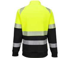 Gero matomumo PORTWEST DX490 švarkas su užtrauktuku, Dydis: 6XL, Pw spalvos: Geltona/Juodas