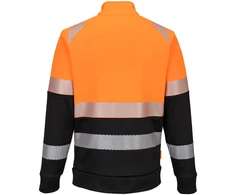 Gero matomumo PORTWEST DX490 švarkas su užtrauktuku, Dydis: 6XL, Pw spalvos: Geltona/Juodas