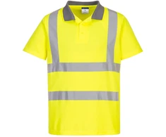 Gero matomumo PORTWEST EC10 polo marškinėliai trumpomis rankovėmis (6 pakuotėje), Dydis: 4XL, Pw spalvos: Geltona