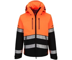 Gero matomumo PORTWEST EV465 striukė, Dydis: XL, Pw spalvos: Oranžinis/Juodas