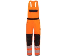 Gero matomumo PORTWEST FR453 kombinezonas su petnešomis, Dydis: XXXL, Pw spalvos: Oranžinis/Juodas
