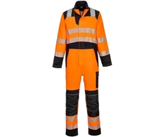 Gero matomumo PORTWEST FR509 darbo kombinezonas, Dydis: XXL, Pw spalvos: Oranžinis/Juodas