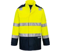 Gero matomumo PORTWEST FR605 striukė nuo lietaus, Dydis: S, Pw spalvos: Oranžinis/Navy