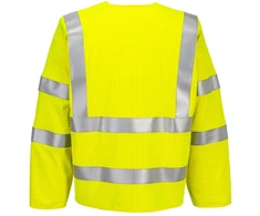 Gero matomumo PORTWEST FR616 liemenė su užtrauktuku, Dydis: L/XL, Pw spalvos: Geltona