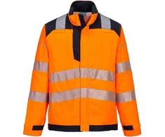 Gero matomumo PORTWEST FR722 darbo švarkas, Dydis: XL, Pw spalvos: Oranžinis/Juodas