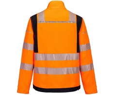 Gero matomumo PORTWEST FR722 darbo švarkas, Dydis: L, Pw spalvos: Oranžinis/Juodas