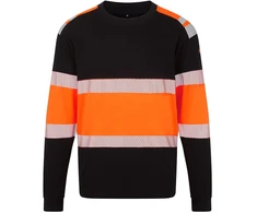 Gero matomumo PORTWEST FR737 darbo puloveris, Dydis: XXXL, Pw spalvos: Oranžinis/Juodas
