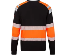 Gero matomumo PORTWEST FR737 darbo puloveris, Dydis: XXXL, Pw spalvos: Oranžinis/Juodas