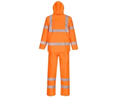 Gero matomumo PORTWEST H448 sulankstomas lietaus kostiumas, Dydis: XL, Pw spalvos: Oranžinis