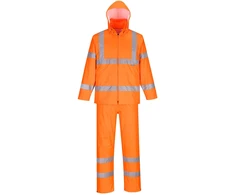 Gero matomumo PORTWEST H448 sulankstomas lietaus kostiumas, Dydis: XL, Pw spalvos: Oranžinis