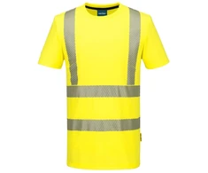 Gero matomumo PORTWEST KX301 sportiniai marškinėliai, Dydis: 4XL, Pw spalvos: Geltona