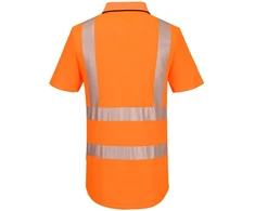 Gero matomumo PORTWEST KX302 polo marškinėliai su užtrauktuku, Dydis: XXL, Pw spalvos: Geltona
