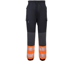 Gero matomumo PORTWEST KX341 kelnės, oranžinės, Dydis: XXXL, Pw spalvos: Juodas/Oranžinis