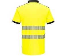 Gero matomumo PORTWEST PW317 polo marškinėliai trumpomis rankovėmis, Dydis: L, Pw spalvos: Oranžinis/Juodas