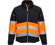 Gero matomumo PORTWEST PW375 Softshell striukė , Dydis: XL, Pw spalvos: Juodas/Oranžinis