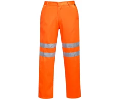 Gero matomumo PORTWEST RT45 polimedvilnės kelnės, Dydis: 5XL, Pw spalvos: Oranžinis