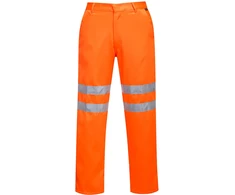 Gero matomumo PORTWEST RT45 polimedvilnės kelnės, Dydis: L, Pw spalvos: Oranžinis