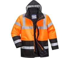 Unimet Gero matomumo PORTWEST S467 dviejų spalvų kelininko striukė, Dydis: XL, Pw spalvos: Oranžinis/Juodas