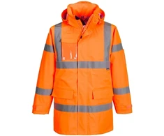Gero matomumo PORTWEST S599 striukė nuo lietaus, Dydis: 4XL, Pw spalvos: Oranžinis