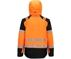 Gero matomumo PORTWEST T161 striukė nuo lietaus, Dydis: XXL, Pw spalvos: Geltona/Juodas