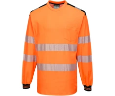 Gero matomumo sportiniai marškinėliai Portwest T185, Dydis: XXXL, Pw spalvos: Oranžinis/Juodas