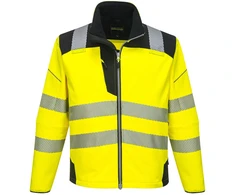 Gero matomumo švarkas Portwest T402, Dydis: XXL, Pw spalvos: Geltona/Juodas