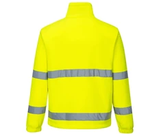 Gero matomumo vėjui atsparus PORTWEST F303 flisinis džemperis, Dydis: XXXL, Pw spalvos: Geltona