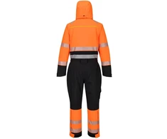Gero matomumo žieminis PORTWEST DX438 darbo kombInezonas, Dydis: XXXL, Pw spalvos: Oranžinis/Juodas