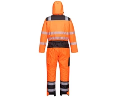 Gero matomumo žieminis PORTWEST PW352 kombinezonas, Dydis: XXXL, Pw spalvos: Oranžinis/Juodas