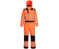 Gero matomumo žieminis PORTWEST PW355 kombinezonas, Dydis: XXL, Pw spalvos: Oranžinis/Juodas