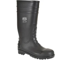 Klasikiniai guminiai PORTWEST FW94 botai S4, Dydis: 48, Pw spalvos: Juodas