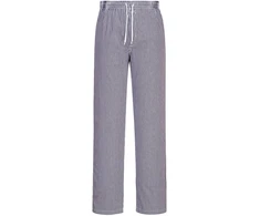 Maisto pramonei skirtos PORTWEST C079 kelnės baltai juodos, Dydis: M, Pw spalvos: Mėlyna Check