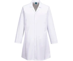 Maisto pramonės PORTWEST 2210 darbuotojo chalatas, Dydis: 4XL, Pw spalvos: Baltas