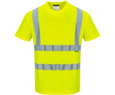 Medvilniniai trumparankoviai marškinėliai Portwest S170, Dydis: 5XL, Pw spalvos: Geltona
