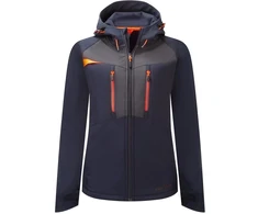 Moteriška PORTWEST DX486 Softshell striukė, Dydis: S, Pw spalvos: Juodas
