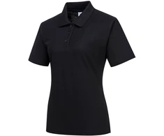 Moteriški polo marškinėliai Portwest B209, Dydis: XS, Pw spalvos: Juodas